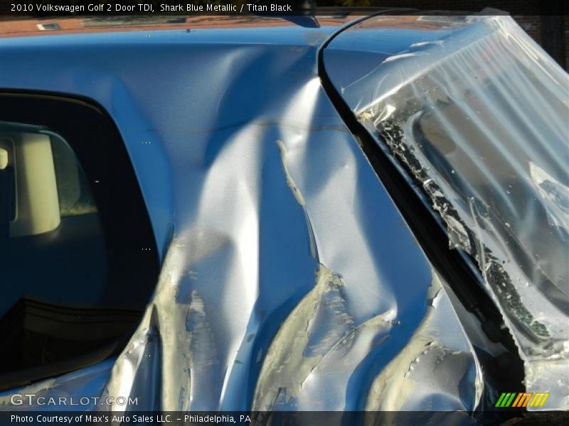 Shark Blue Metallic / Titan Black 2010 Volkswagen Golf 2 Door TDI