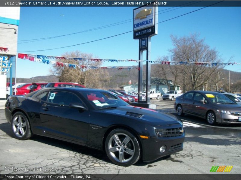 Carbon Flash Metallic / Jet Black 2012 Chevrolet Camaro LT 45th Anniversary Edition Coupe