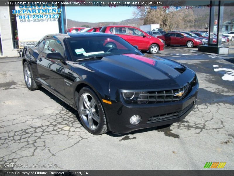 Carbon Flash Metallic / Jet Black 2012 Chevrolet Camaro LT 45th Anniversary Edition Coupe