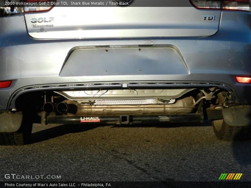 Shark Blue Metallic / Titan Black 2010 Volkswagen Golf 2 Door TDI