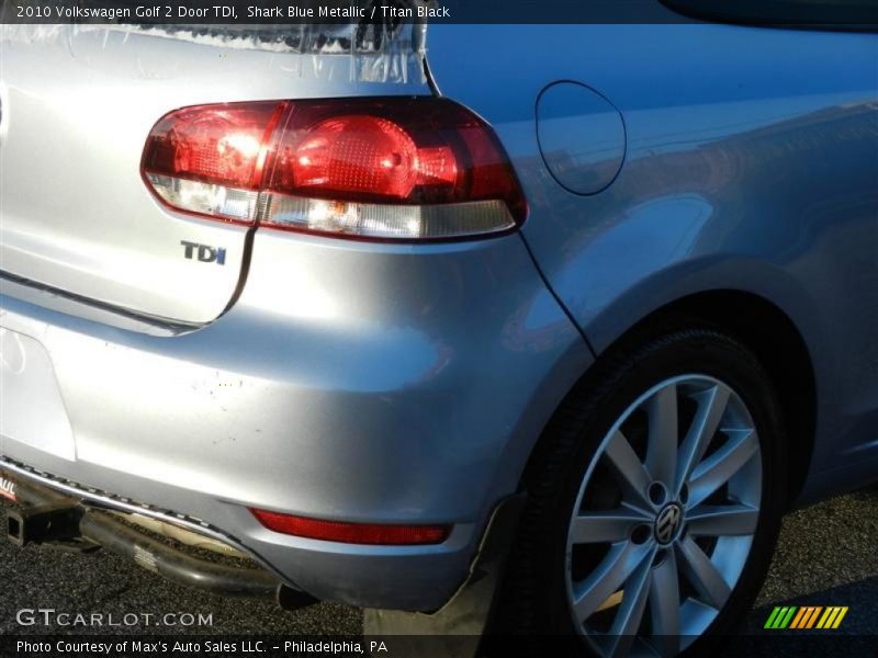 Shark Blue Metallic / Titan Black 2010 Volkswagen Golf 2 Door TDI