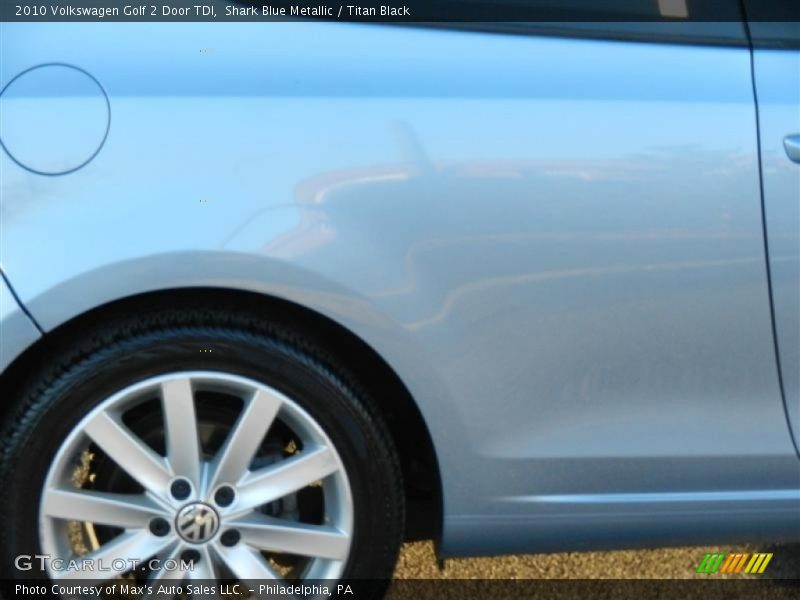 Shark Blue Metallic / Titan Black 2010 Volkswagen Golf 2 Door TDI