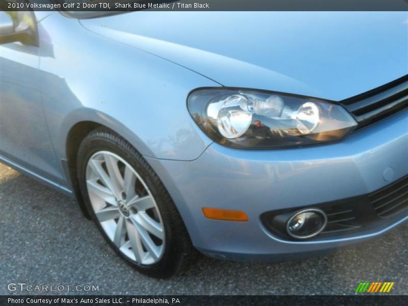 Shark Blue Metallic / Titan Black 2010 Volkswagen Golf 2 Door TDI