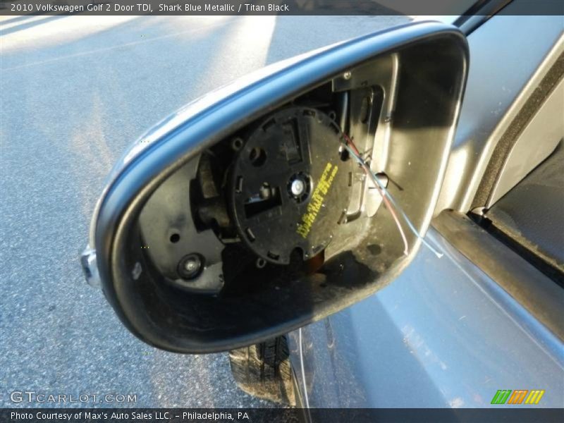 Shark Blue Metallic / Titan Black 2010 Volkswagen Golf 2 Door TDI