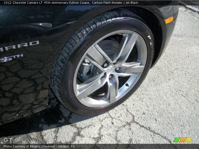 Carbon Flash Metallic / Jet Black 2012 Chevrolet Camaro LT 45th Anniversary Edition Coupe