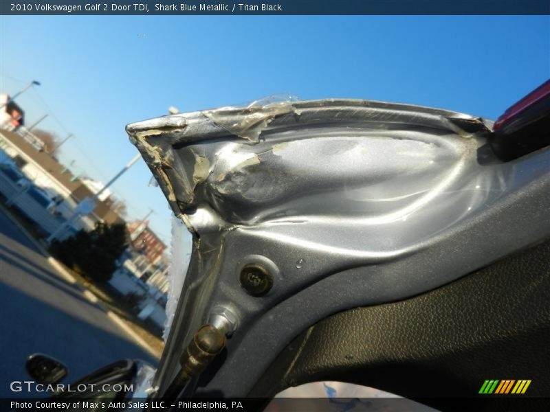 Shark Blue Metallic / Titan Black 2010 Volkswagen Golf 2 Door TDI
