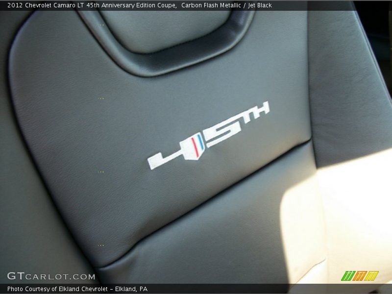 Carbon Flash Metallic / Jet Black 2012 Chevrolet Camaro LT 45th Anniversary Edition Coupe