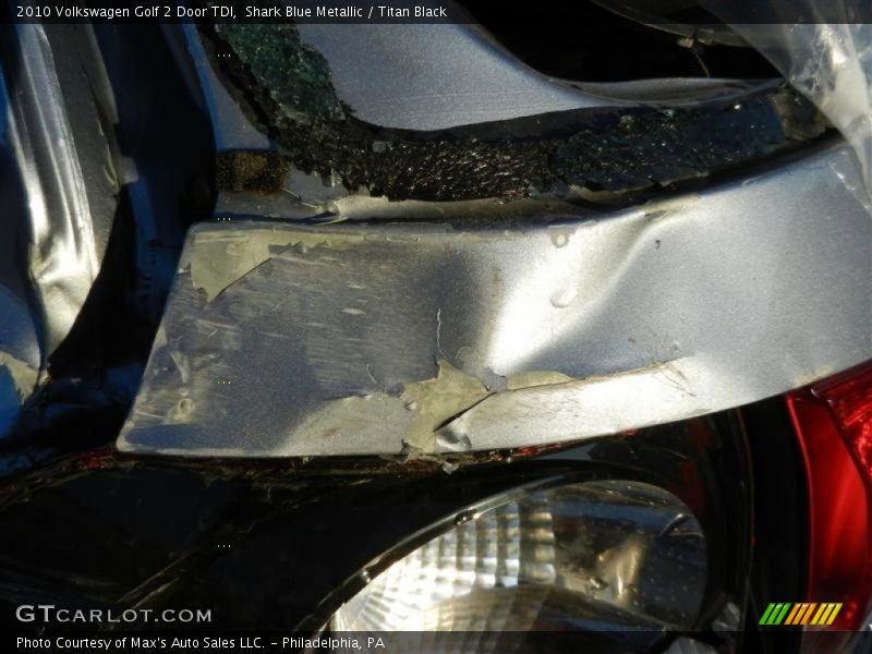 Shark Blue Metallic / Titan Black 2010 Volkswagen Golf 2 Door TDI