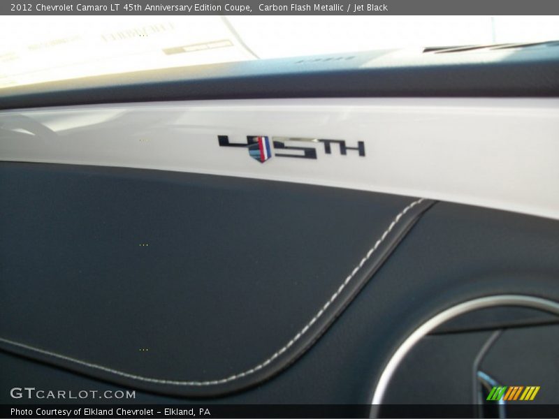 Carbon Flash Metallic / Jet Black 2012 Chevrolet Camaro LT 45th Anniversary Edition Coupe
