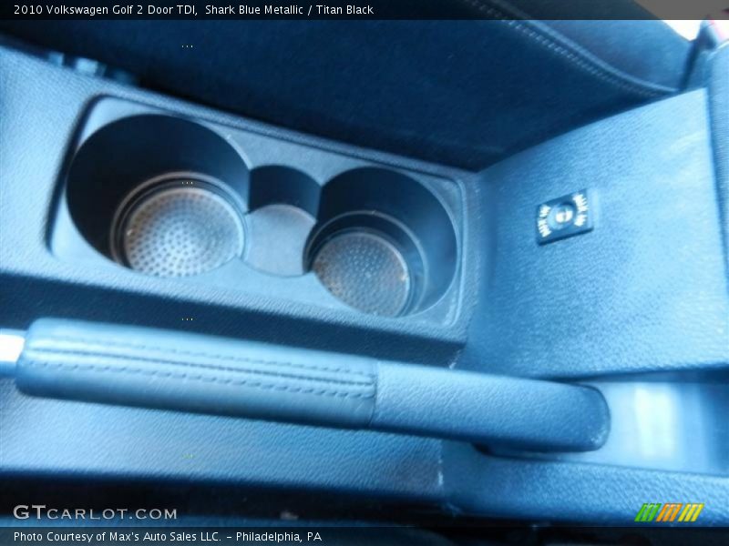 Shark Blue Metallic / Titan Black 2010 Volkswagen Golf 2 Door TDI