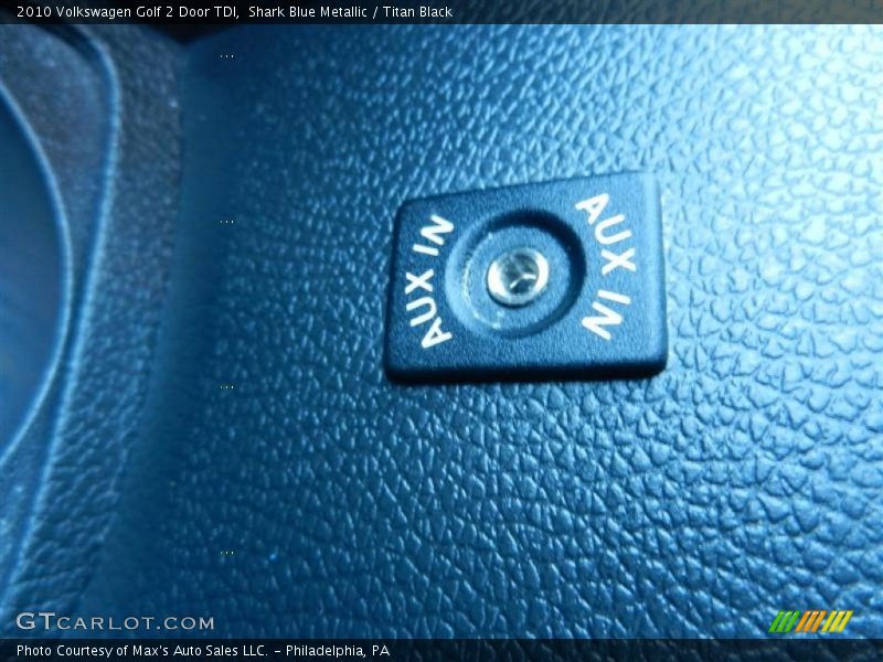 Shark Blue Metallic / Titan Black 2010 Volkswagen Golf 2 Door TDI