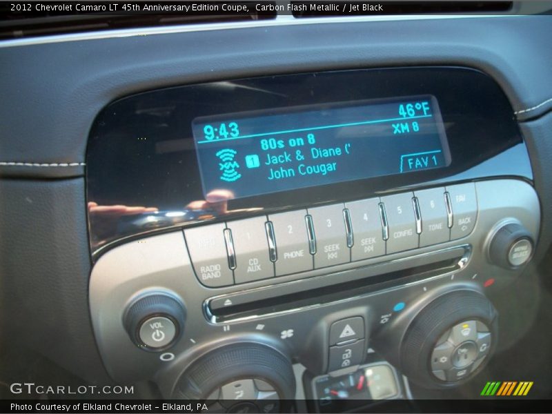 Carbon Flash Metallic / Jet Black 2012 Chevrolet Camaro LT 45th Anniversary Edition Coupe