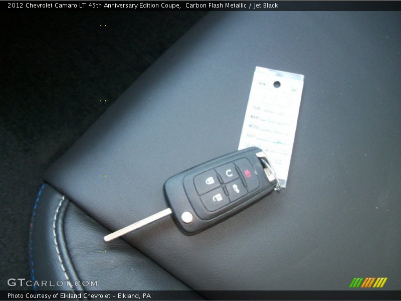 Carbon Flash Metallic / Jet Black 2012 Chevrolet Camaro LT 45th Anniversary Edition Coupe