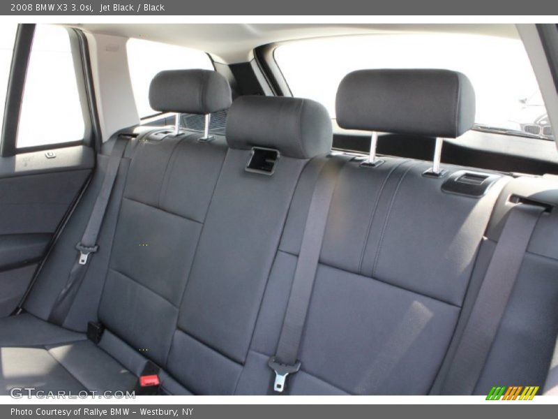 Jet Black / Black 2008 BMW X3 3.0si