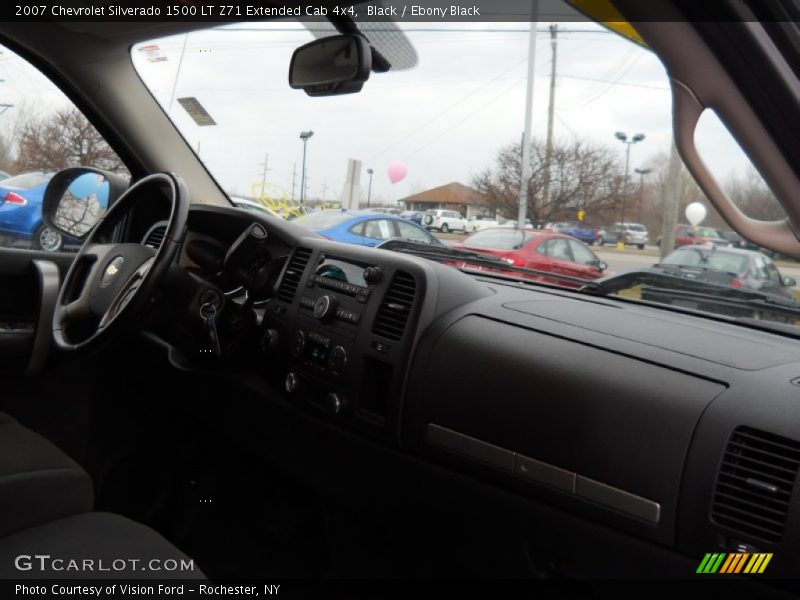 Black / Ebony Black 2007 Chevrolet Silverado 1500 LT Z71 Extended Cab 4x4