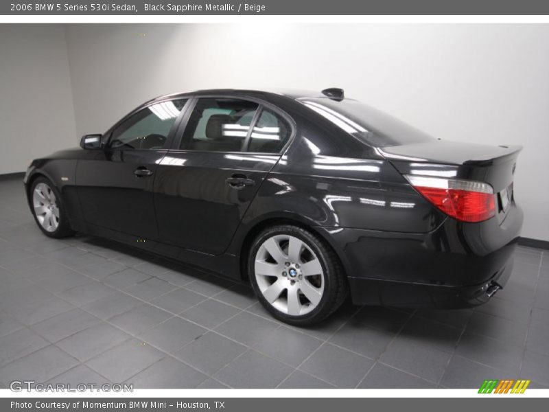  2006 5 Series 530i Sedan Black Sapphire Metallic