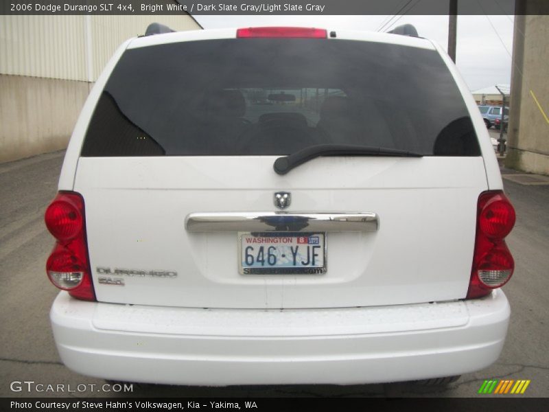 Bright White / Dark Slate Gray/Light Slate Gray 2006 Dodge Durango SLT 4x4