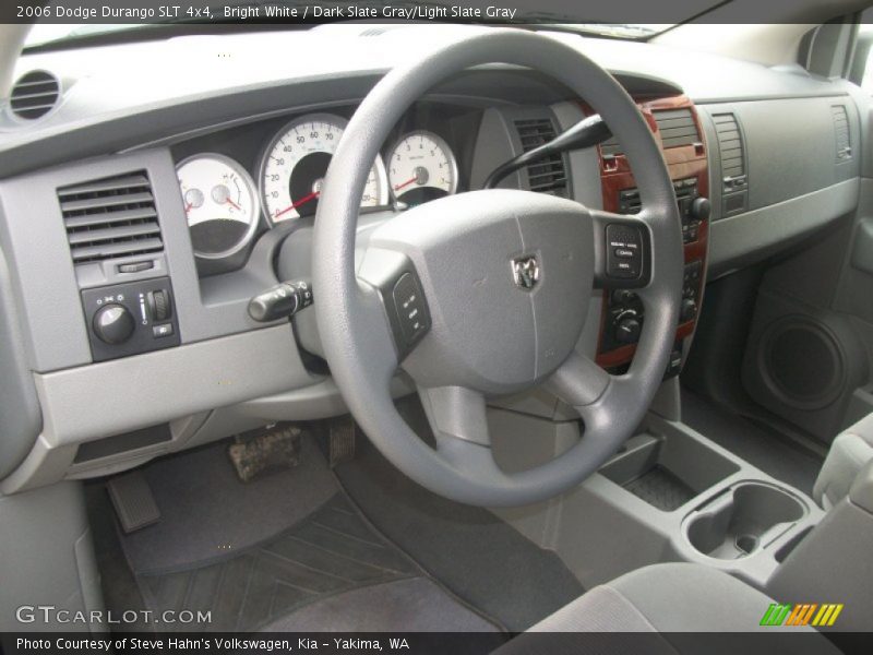 Bright White / Dark Slate Gray/Light Slate Gray 2006 Dodge Durango SLT 4x4