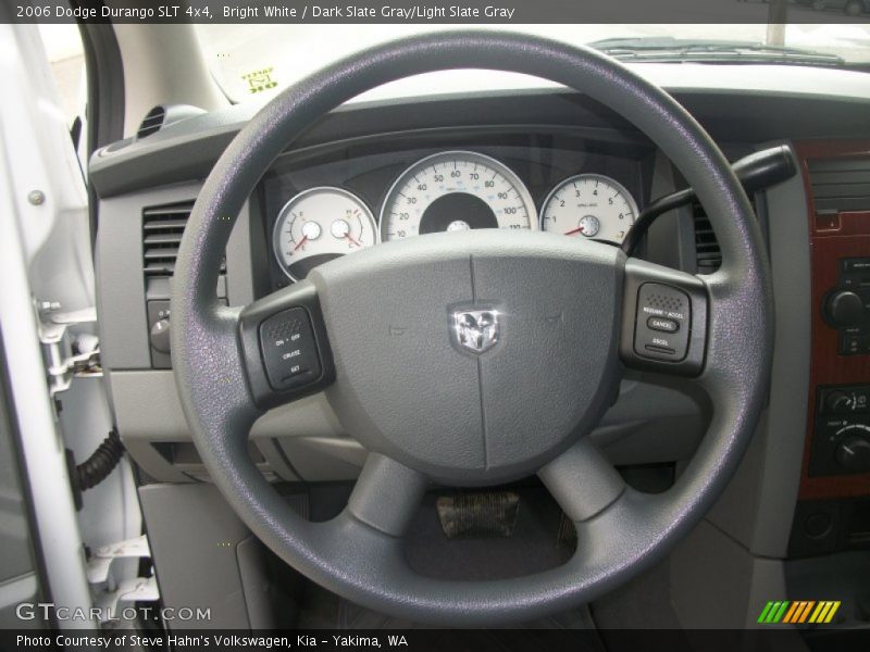 Bright White / Dark Slate Gray/Light Slate Gray 2006 Dodge Durango SLT 4x4