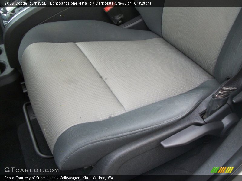 Light Sandstone Metallic / Dark Slate Gray/Light Graystone 2009 Dodge Journey SE