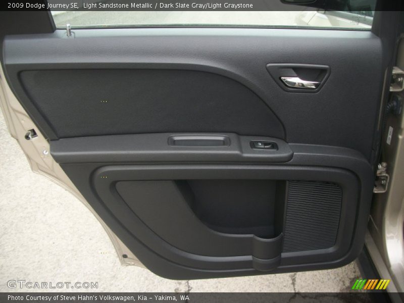 Light Sandstone Metallic / Dark Slate Gray/Light Graystone 2009 Dodge Journey SE