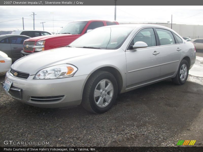 Silverstone Metallic / Gray 2007 Chevrolet Impala LT