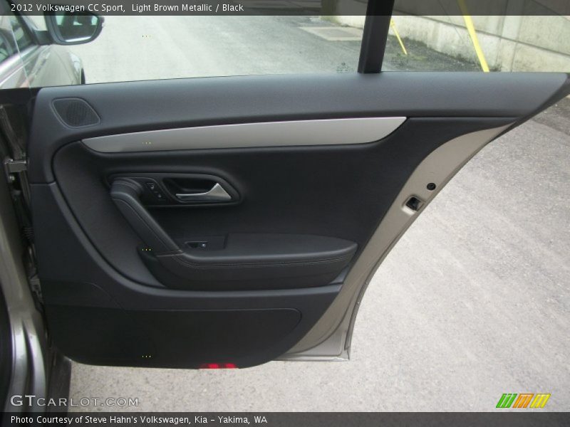 Light Brown Metallic / Black 2012 Volkswagen CC Sport