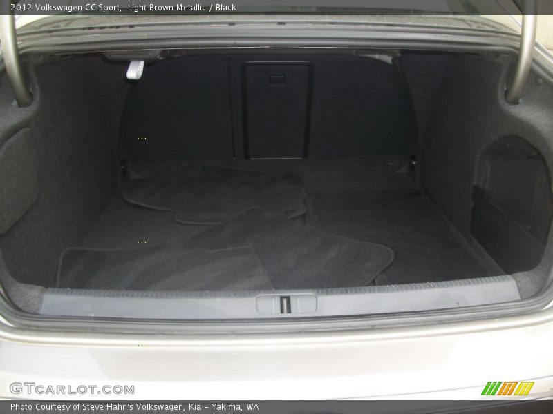 Light Brown Metallic / Black 2012 Volkswagen CC Sport