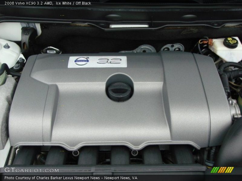 Ice White / Off Black 2008 Volvo XC90 3.2 AWD