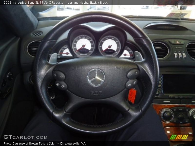  2008 SL 55 AMG Roadster Steering Wheel