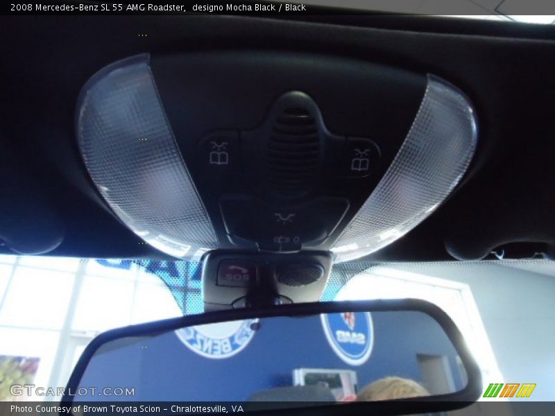 designo Mocha Black / Black 2008 Mercedes-Benz SL 55 AMG Roadster