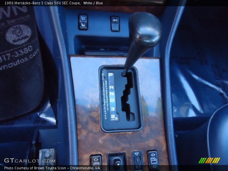  1989 S Class 560 SEC Coupe 4 Speed Automatic Shifter