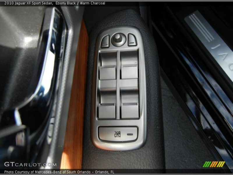 Controls of 2010 XF Sport Sedan