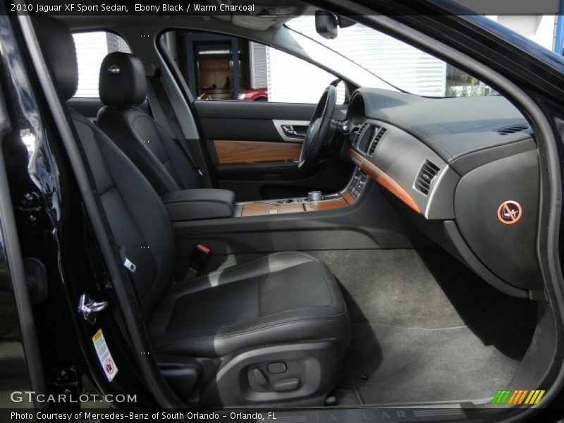 Ebony Black / Warm Charcoal 2010 Jaguar XF Sport Sedan