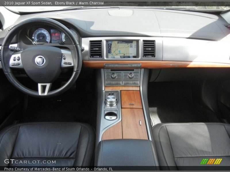 Dashboard of 2010 XF Sport Sedan
