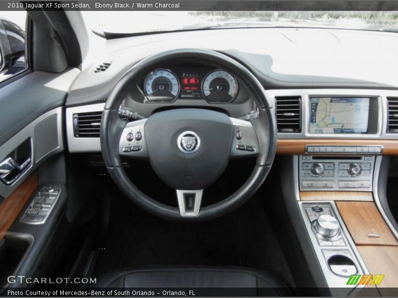 Dashboard of 2010 XF Sport Sedan