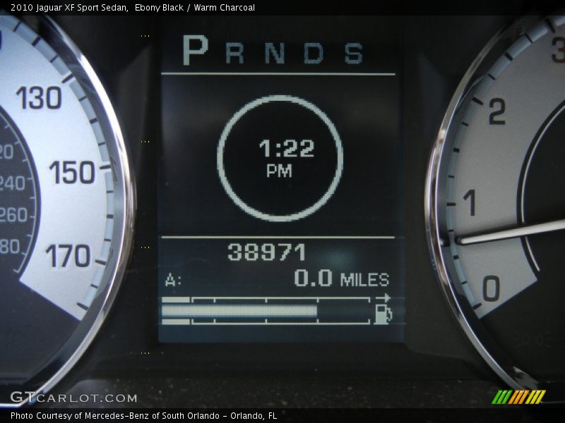 Ebony Black / Warm Charcoal 2010 Jaguar XF Sport Sedan