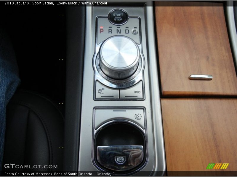  2010 XF Sport Sedan 6 Speed Jaguar Sequential Shift Automatic Shifter