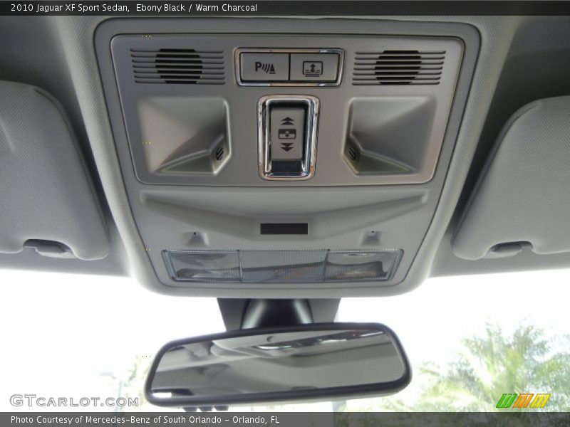 Ebony Black / Warm Charcoal 2010 Jaguar XF Sport Sedan