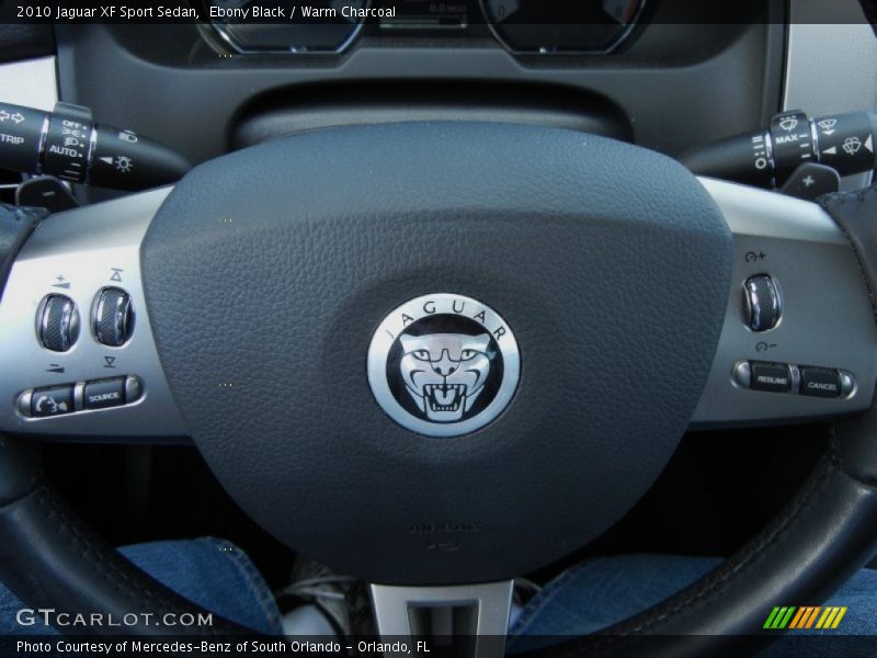 Controls of 2010 XF Sport Sedan