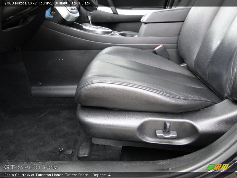 Brilliant Black / Black 2008 Mazda CX-7 Touring