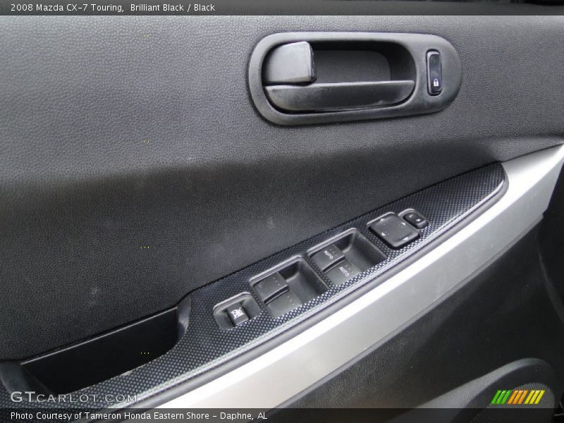 Brilliant Black / Black 2008 Mazda CX-7 Touring