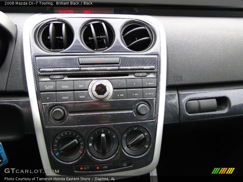 Brilliant Black / Black 2008 Mazda CX-7 Touring