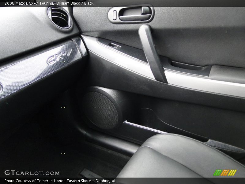 Brilliant Black / Black 2008 Mazda CX-7 Touring
