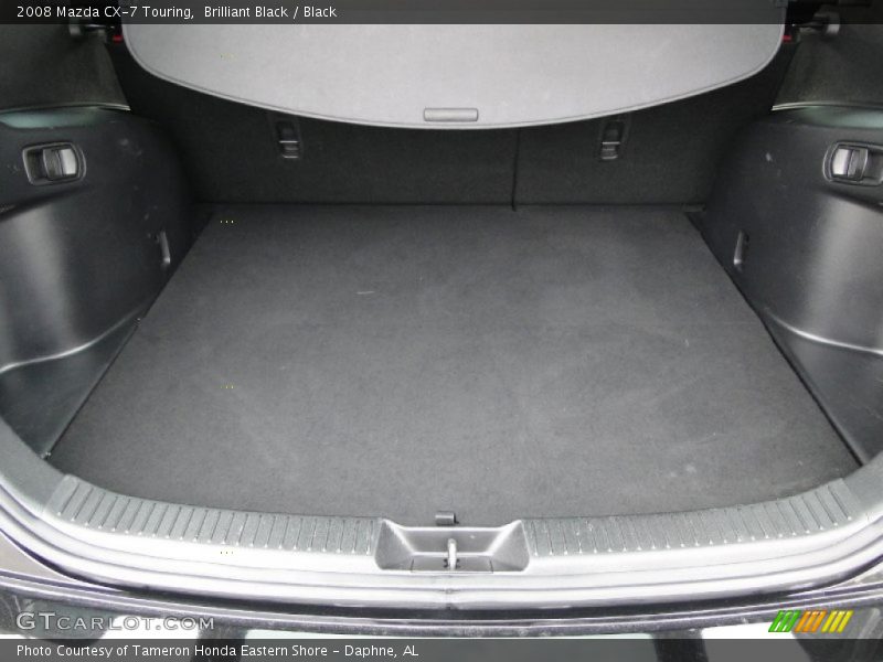 Brilliant Black / Black 2008 Mazda CX-7 Touring