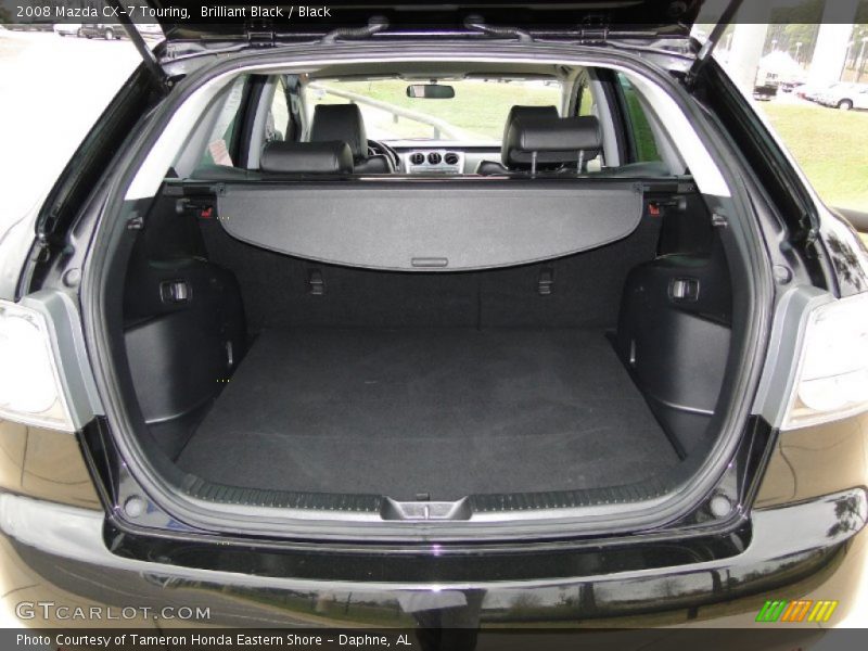 Brilliant Black / Black 2008 Mazda CX-7 Touring