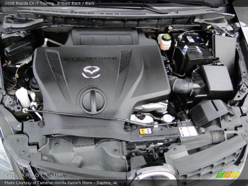 Brilliant Black / Black 2008 Mazda CX-7 Touring