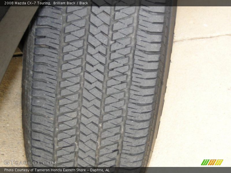 Brilliant Black / Black 2008 Mazda CX-7 Touring