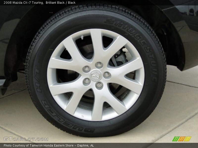 Brilliant Black / Black 2008 Mazda CX-7 Touring