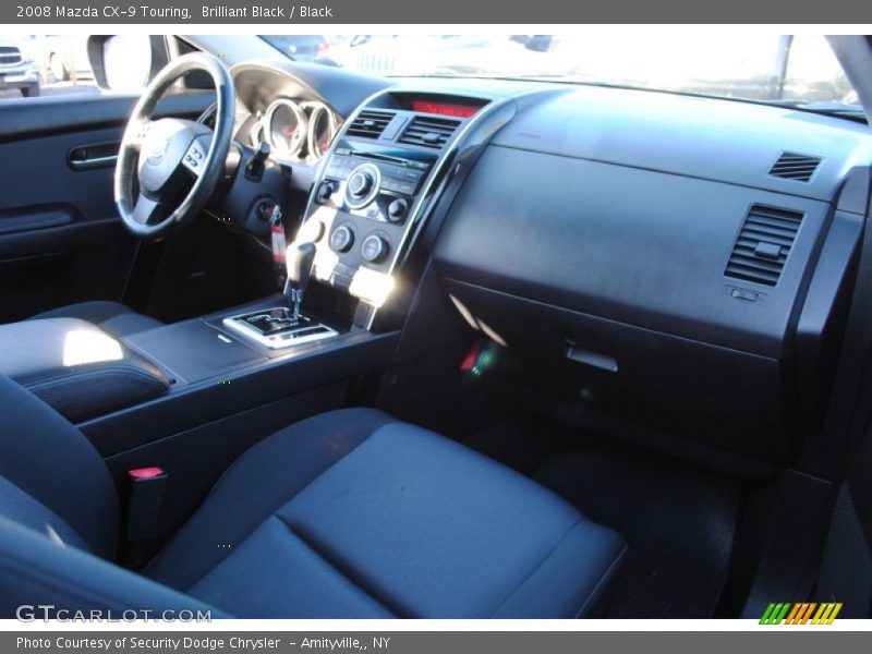 Brilliant Black / Black 2008 Mazda CX-9 Touring